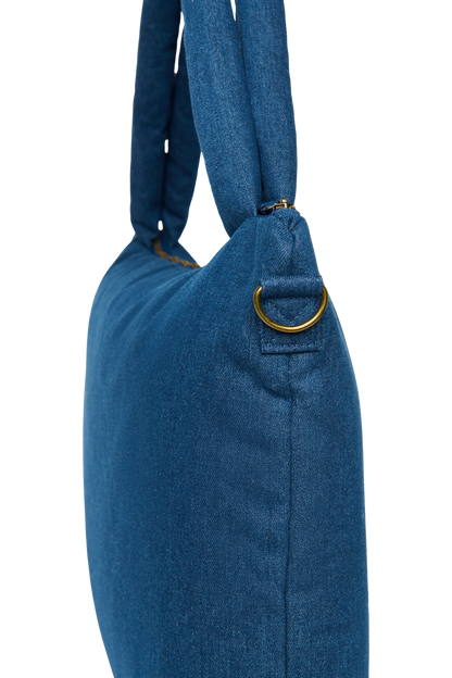 Denim Diaper Bag | Dark Blue