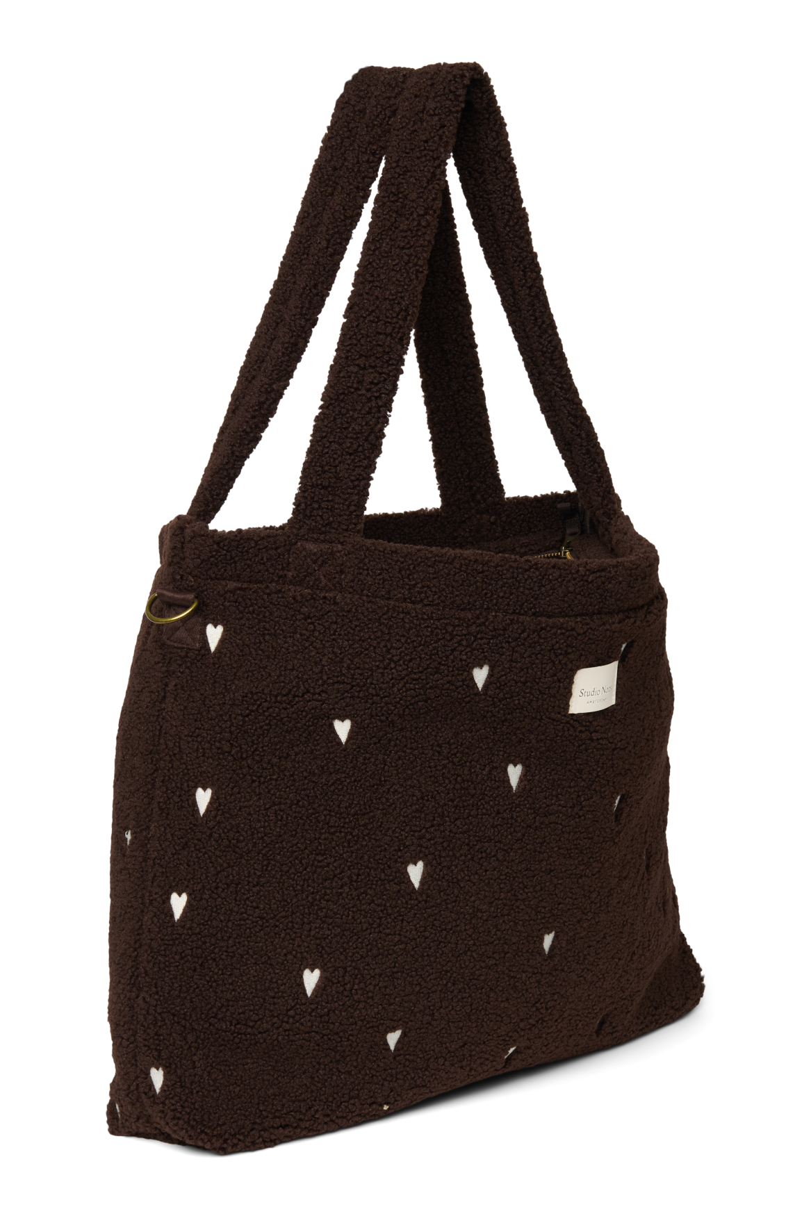 Teddy Diaper Bag | Chocolate Hearts