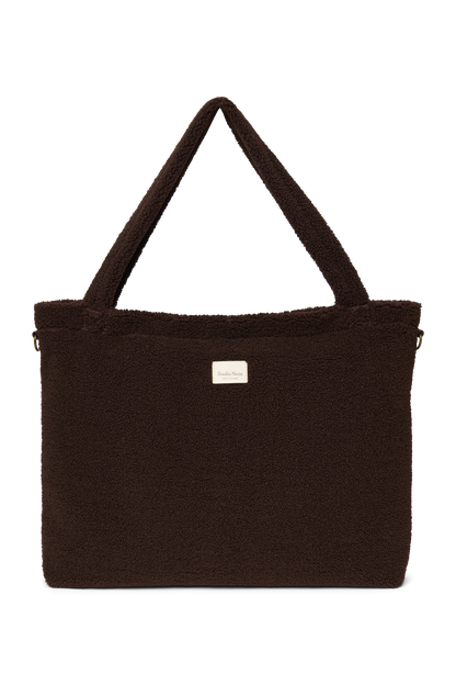 Teddy Diaper Bag | Chocolate