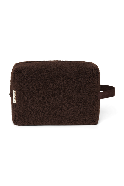 Teddy Toiletry Bag | Chocolate