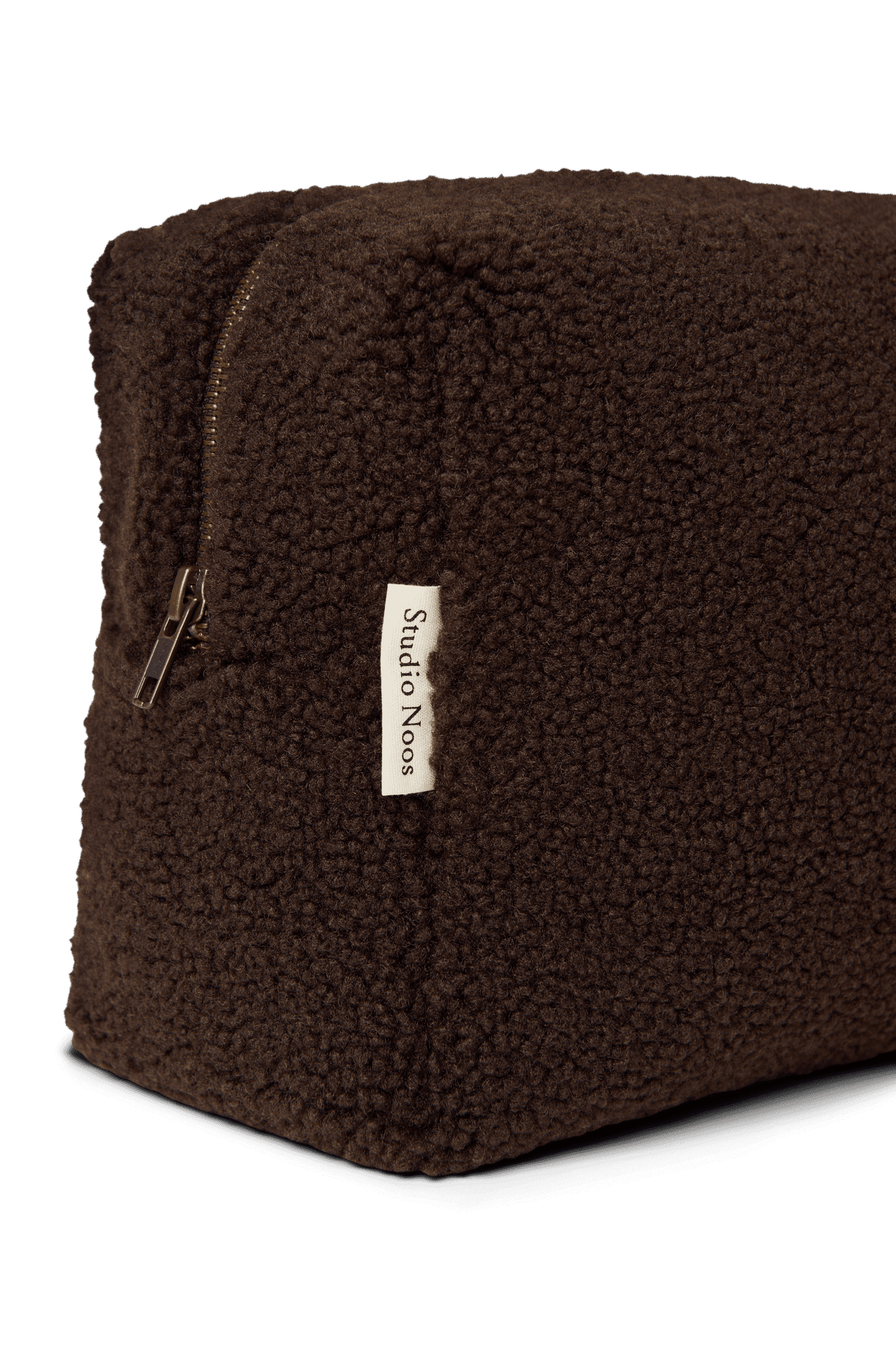 Teddy Toiletry Bag | Chocolate