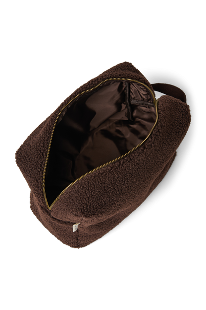 Teddy Toiletry Bag | Chocolate