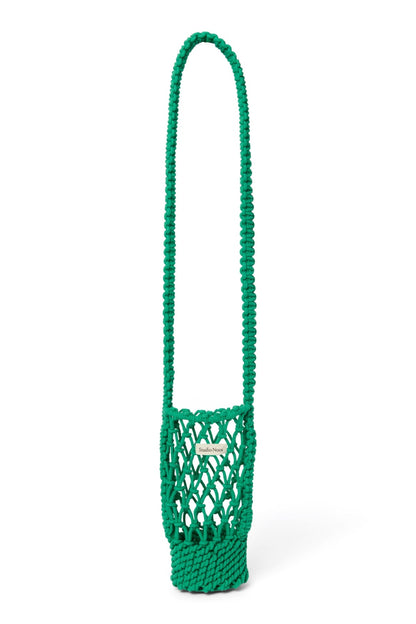 Macramé Bottle Bag | Green