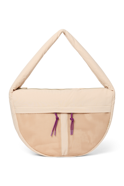 Patchwork Cross Body Bag | Oatmeal
