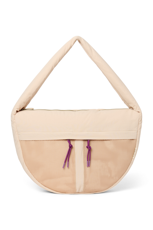 Patchwork Cross Body Bag | Oatmeal