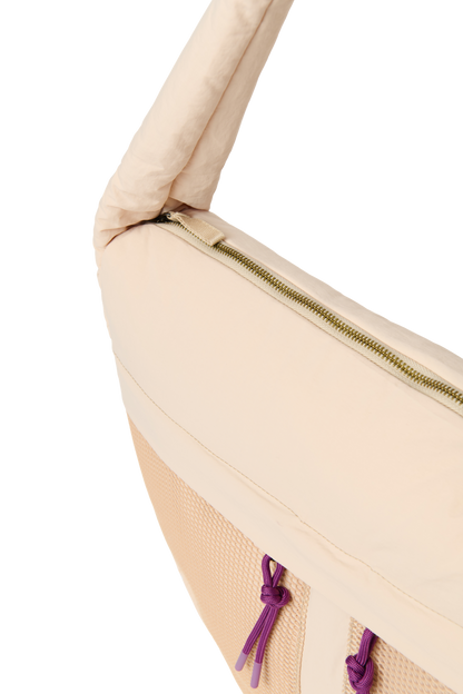 Patchwork Cross Body Bag | Oatmeal