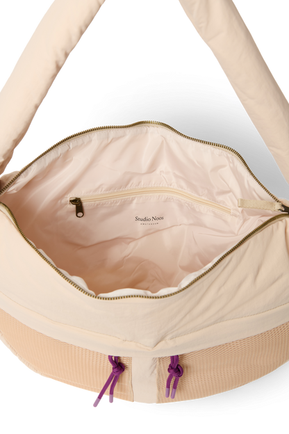 Patchwork Cross Body Bag | Oatmeal