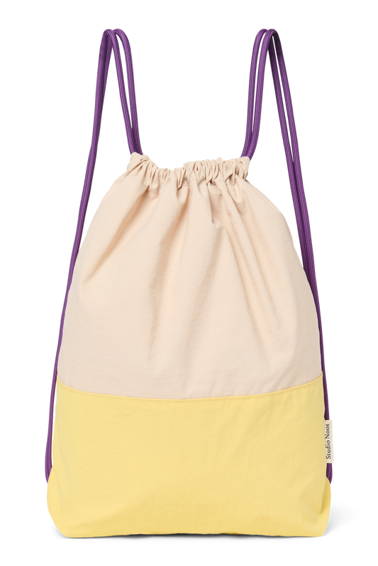Patchwork Gym Bag | Butter Yellow
