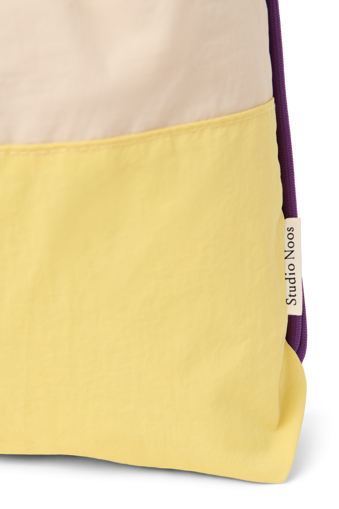 Patchwork Gym Bag | Butter Yellow