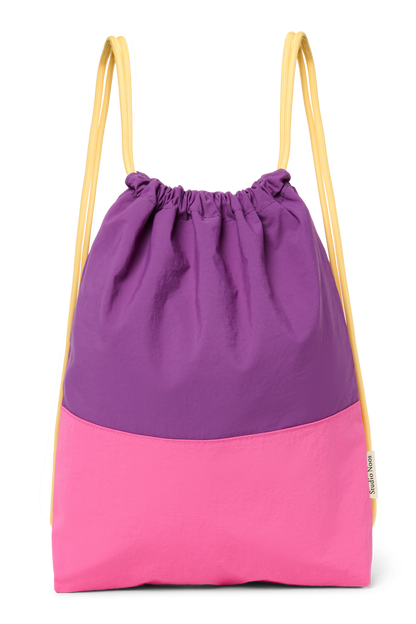 Patchwork Gym Bag | Bright Pink