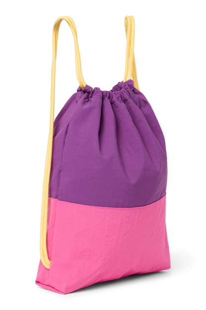 Patchwork Gym Bag | Bright Pink