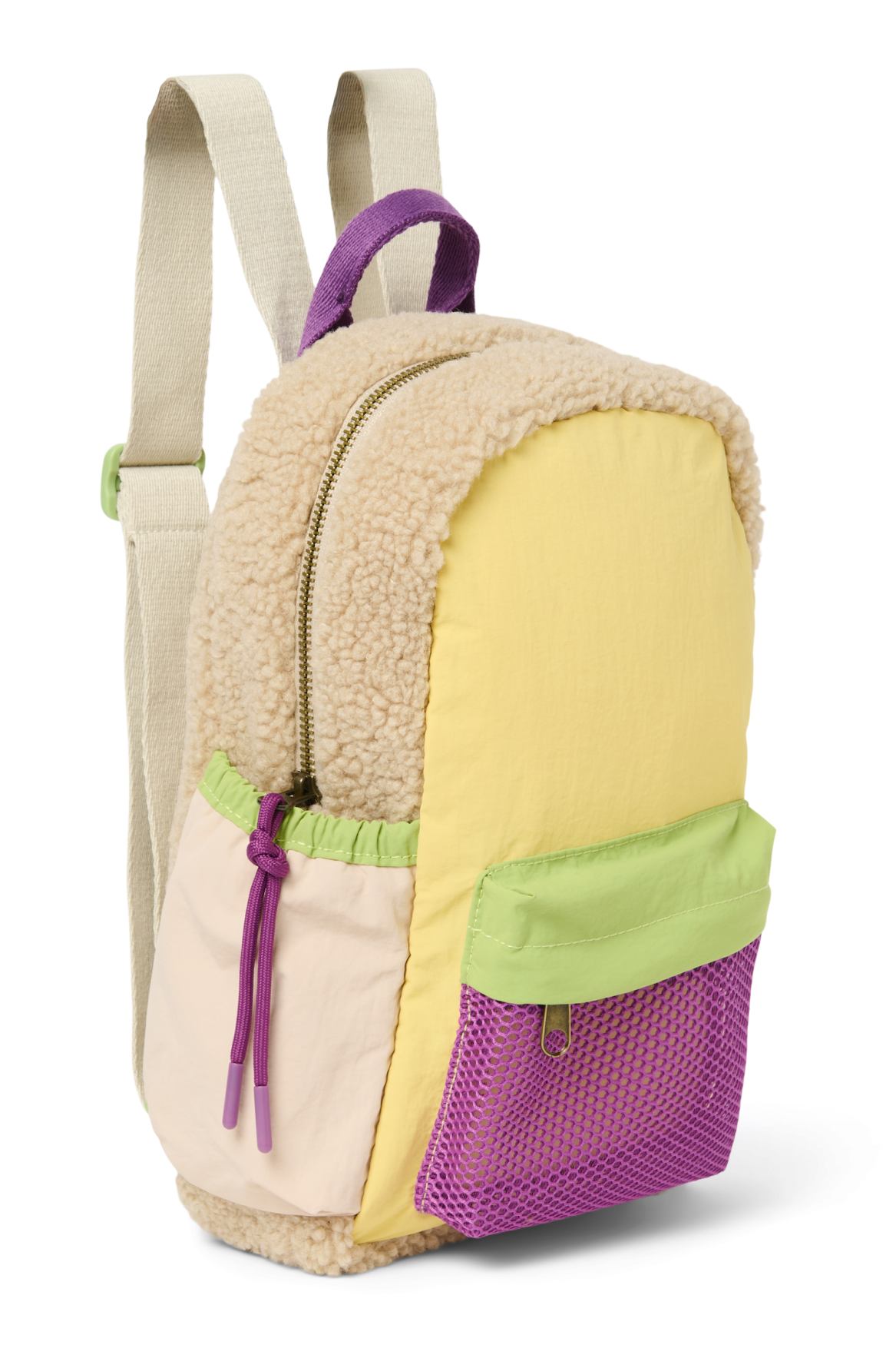 Patchwork Mini Backpack | Butter Yellow