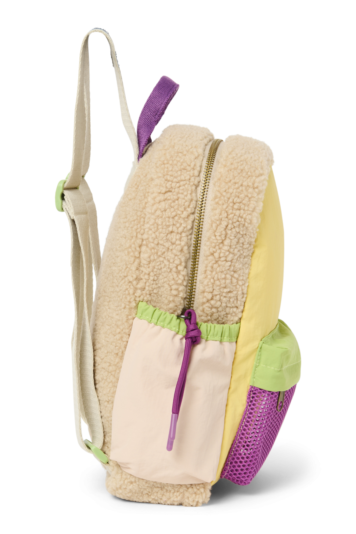 Patchwork Mini Backpack | Butter Yellow