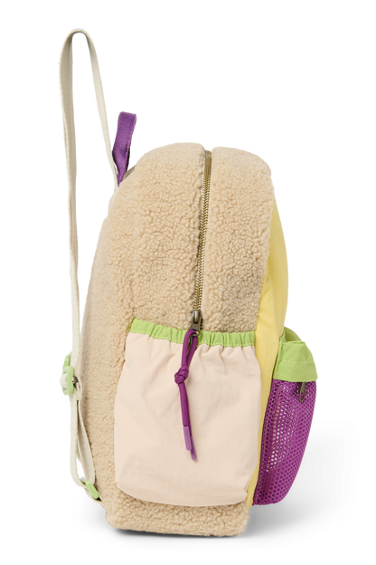 Patchwork Midi Backpack | Butter Yellow