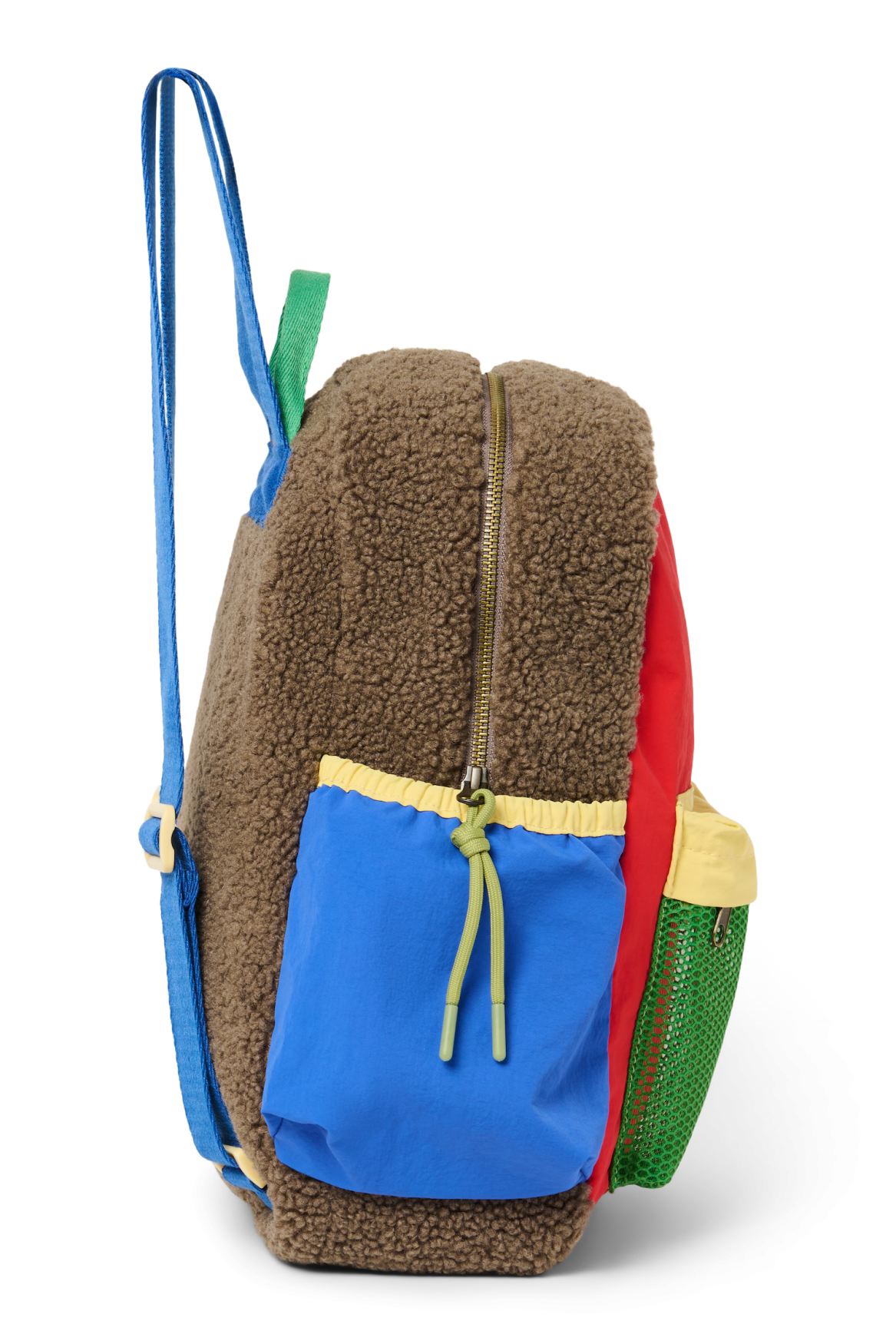 Patchwork Midi Backpack | Fiery Red