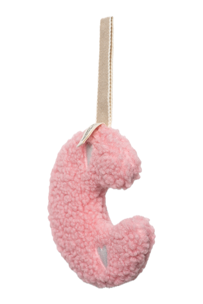 Pacifier plush toy | Light Pink Hearts