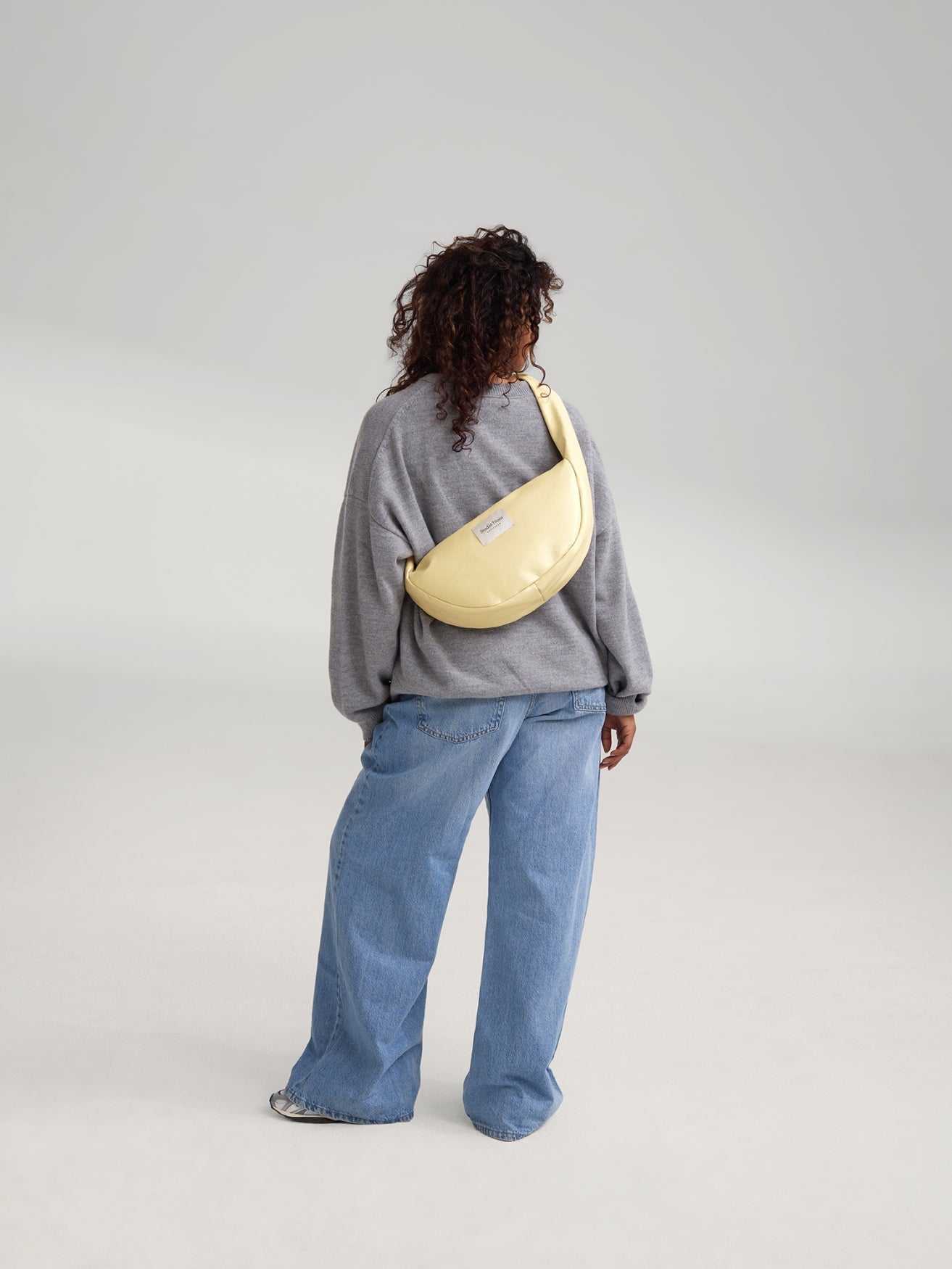 Vegan Leather Adult Fanny Pack | Butter Yellow