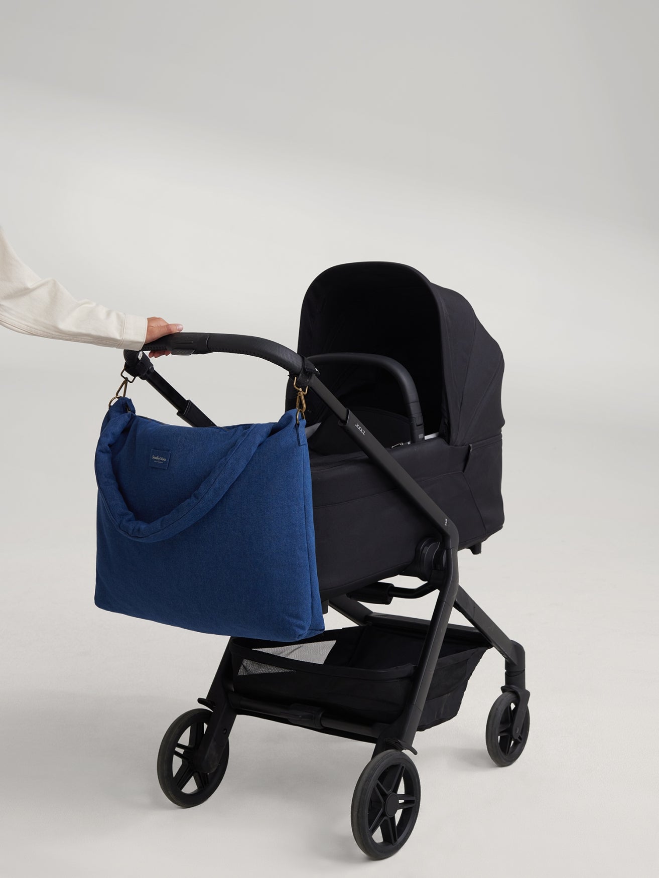 Denim Diaper Bag | Dark Blue