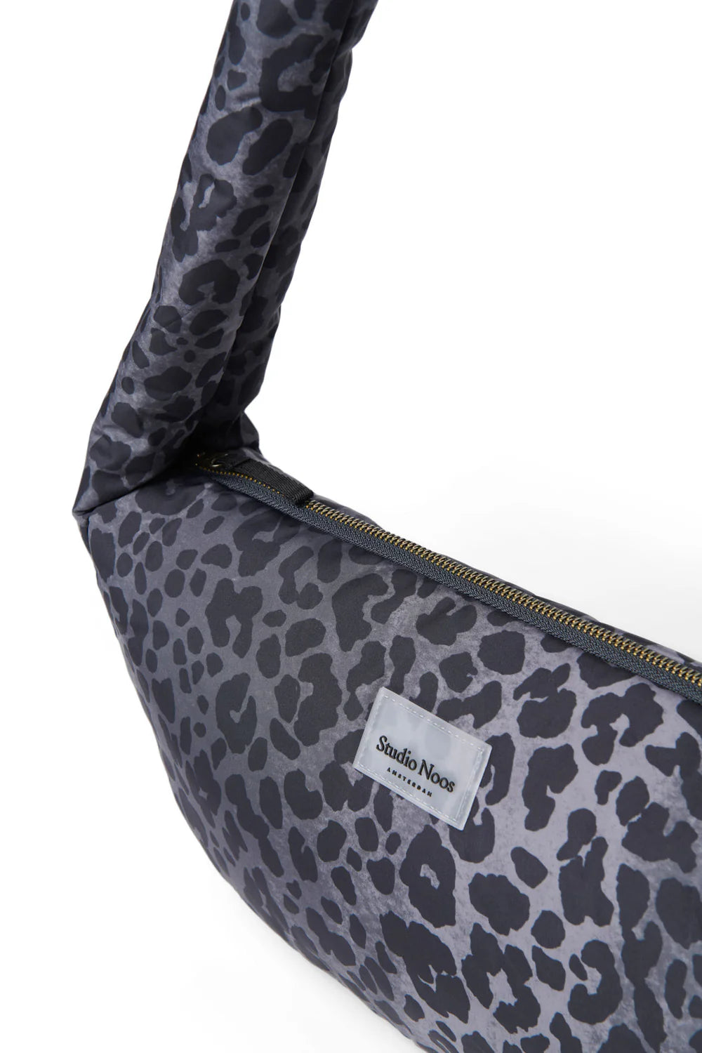 Red Leopard Puffy Mini Cross Body Bag