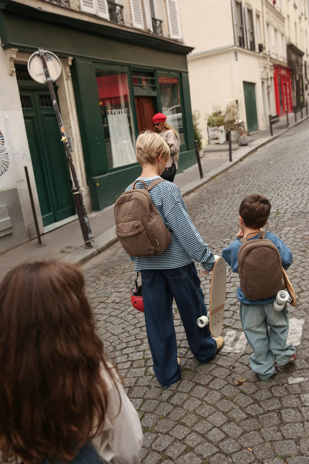 Brown Teddy Mini Backpack