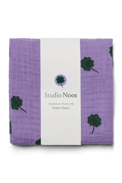 White Clover Swaddle Print Medium