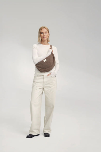 Ecru Teddy Adult Fanny Pack