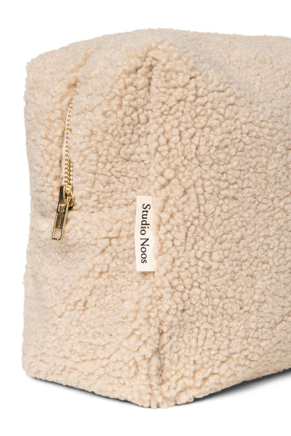Brown Teddy Toiletry Bag