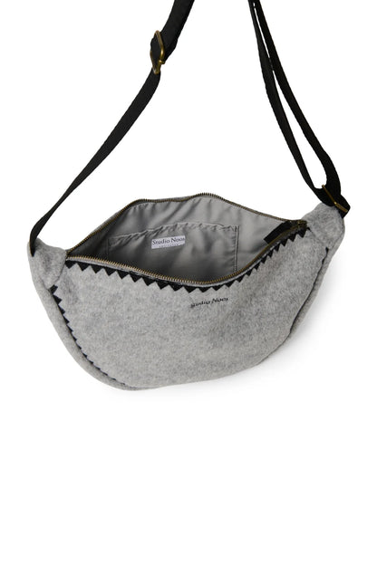 Grey Woolish Adult Fanny Pack