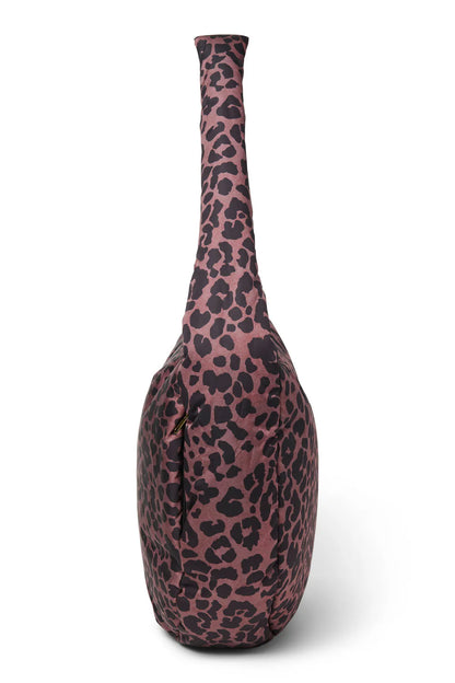Red Leopard Puffy Cross Body Bag
