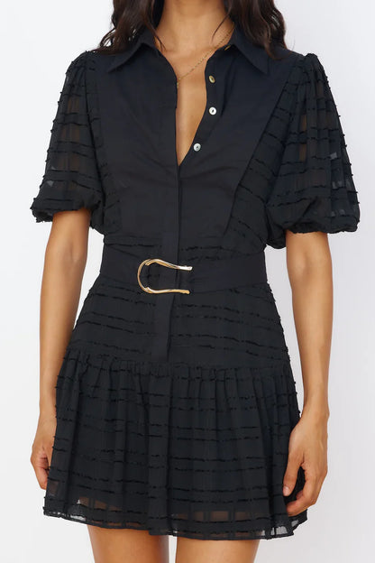 Süße Serenade Kleid Schwarz