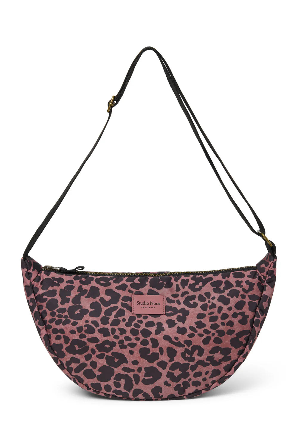 Red Leopard Puffy Adult Fanny Pack