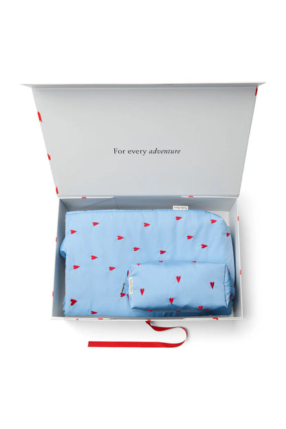 Purple Hearts Classic Puffy Gift Set