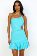 Beachside Memories Dress Blue