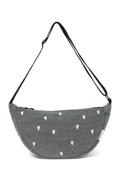 Grey Denim Adult Fanny Pack