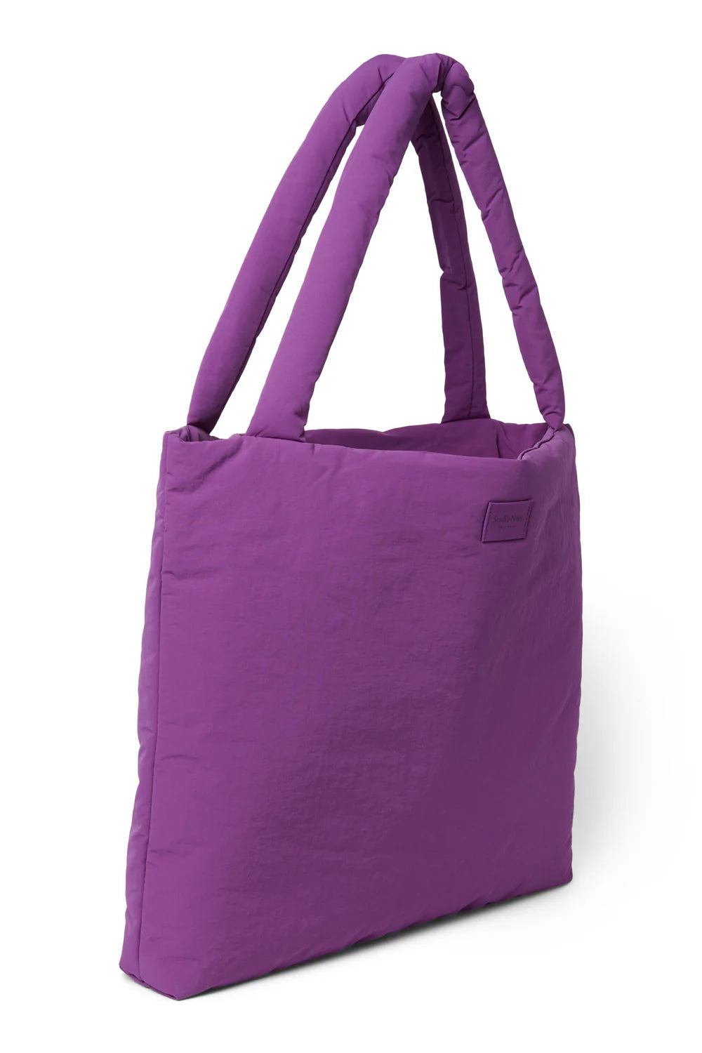 Butter Yellow Textured Puffy Mom Bag