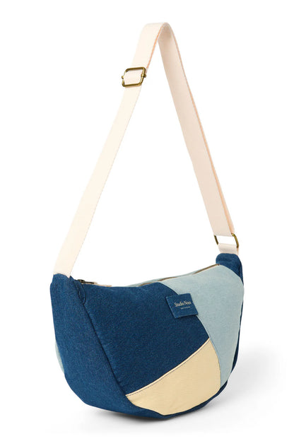 Denim Patchwork Adult Fanny Pack