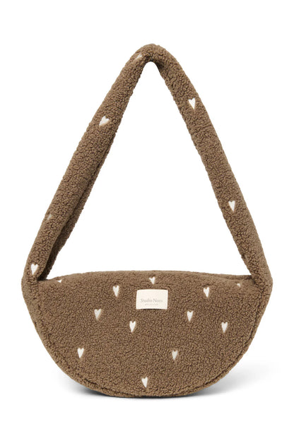 Ecru Teddy Mini Cross Body Bag