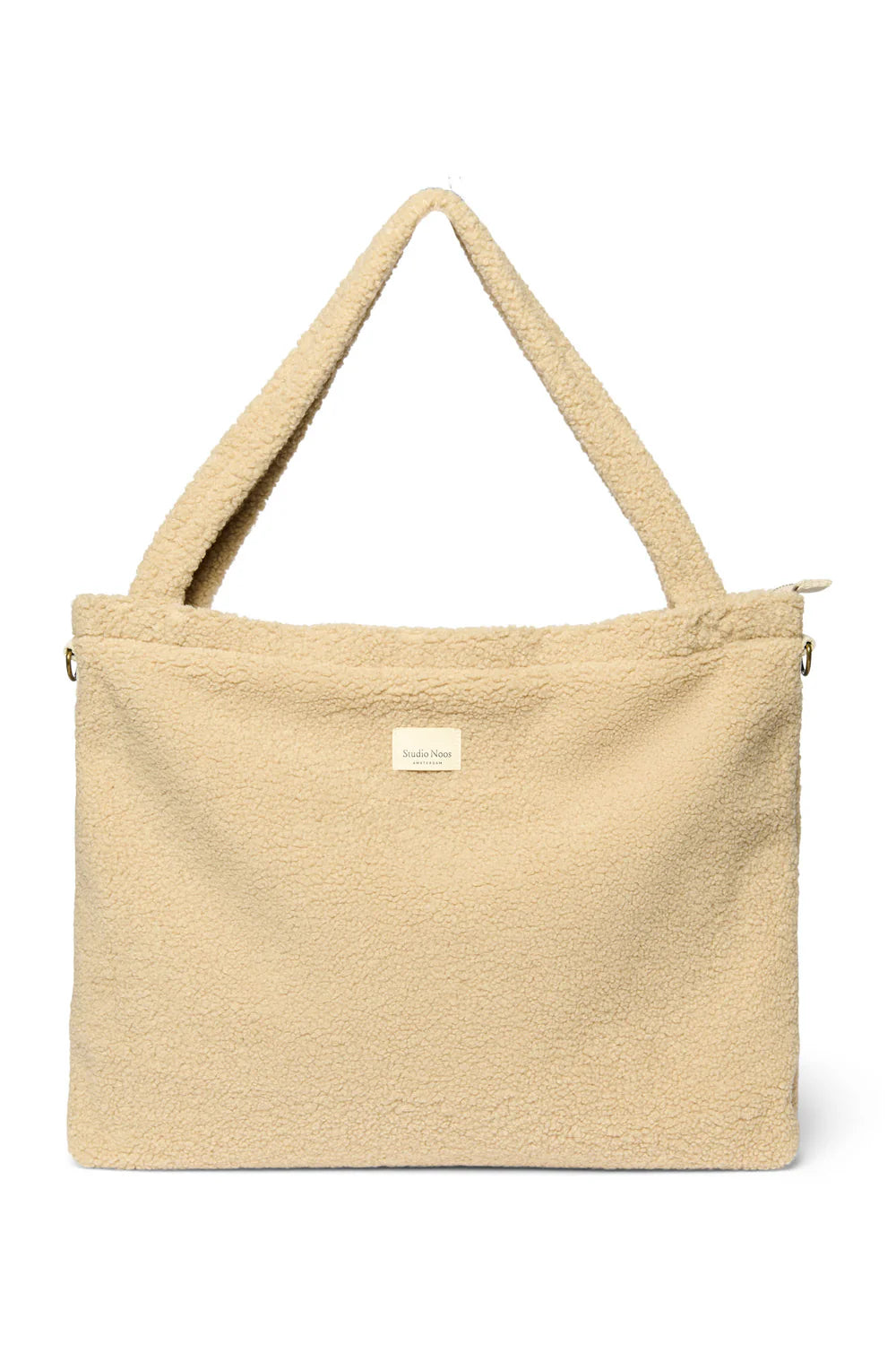Brown Hearts Teddy Diaper Bag