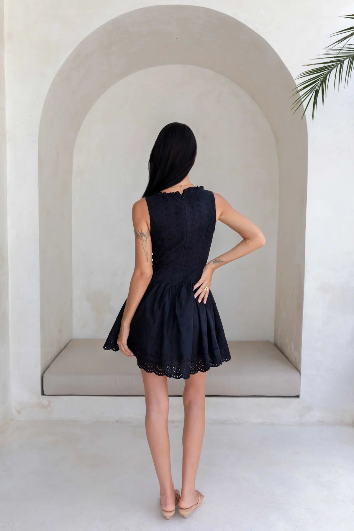 Softly Dreaming Minikleid Schwarz