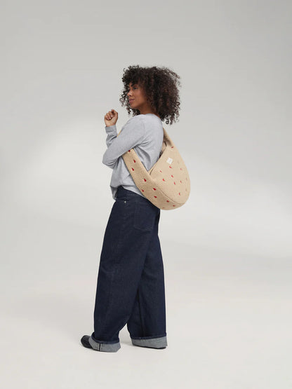Ecru Teddy Cross Body Bag