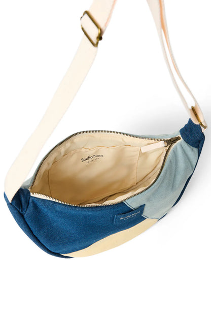 Denim Patchwork Adult Fanny Pack