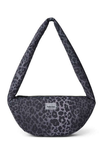 Red Leopard Puffy Mini Cross Body Bag