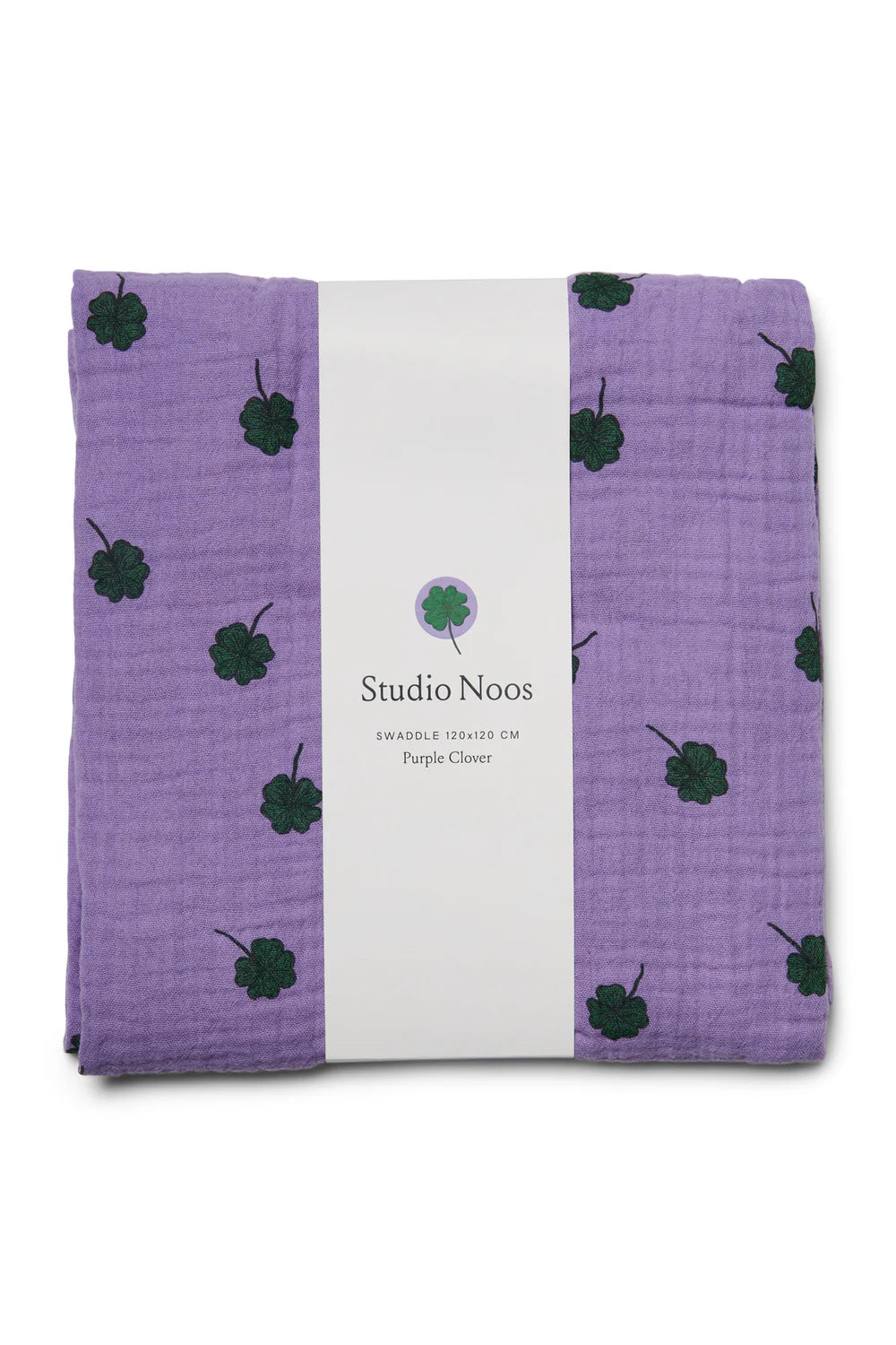 White Clover Swaddle Print Large
