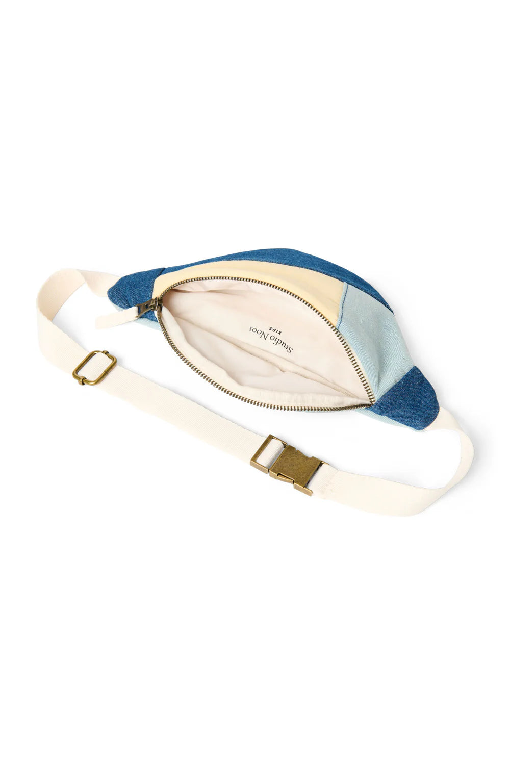 Denim Patchwork Mini Fanny Pack