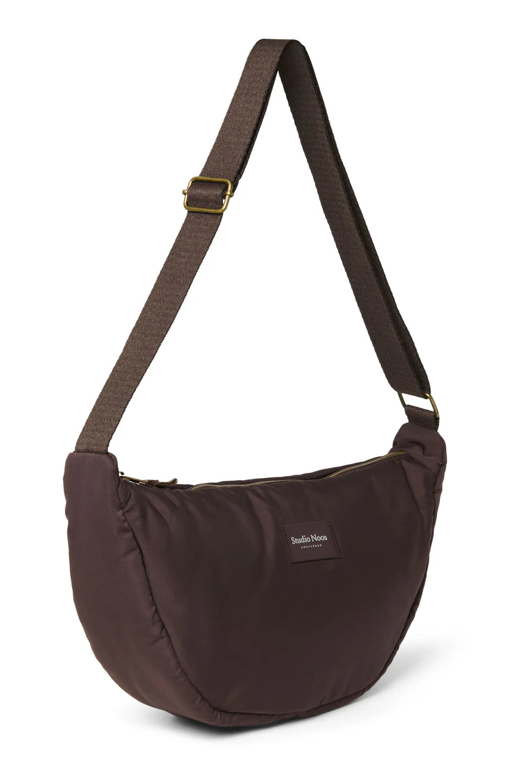 Brown Puffy Adult Fanny Pack