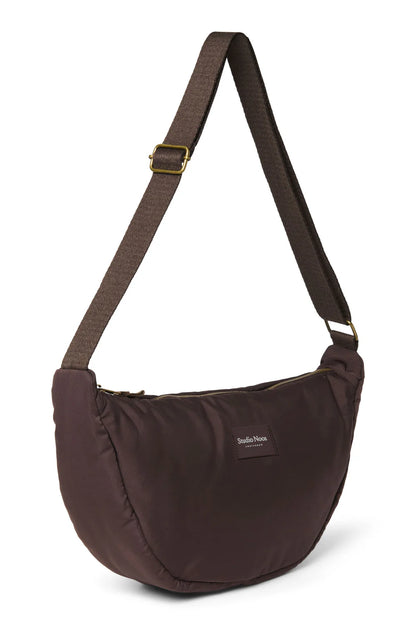 Brown Puffy Adult Fanny Pack