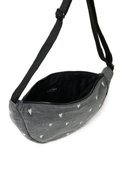 Grey Denim Adult Fanny Pack