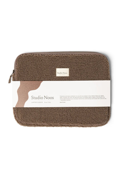 Brown Teddy Laptop Sleeve 15 Inch