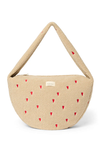 Ecru Teddy Cross Body Bag