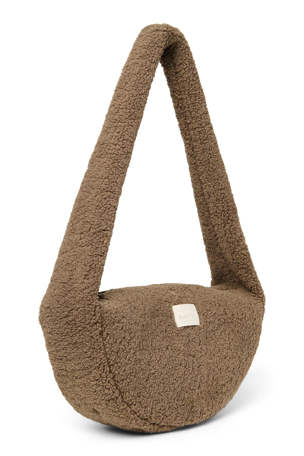 Brown Hearts Teddy Mini Cross Body Bag